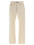 Beige Japanese denim jeans 1