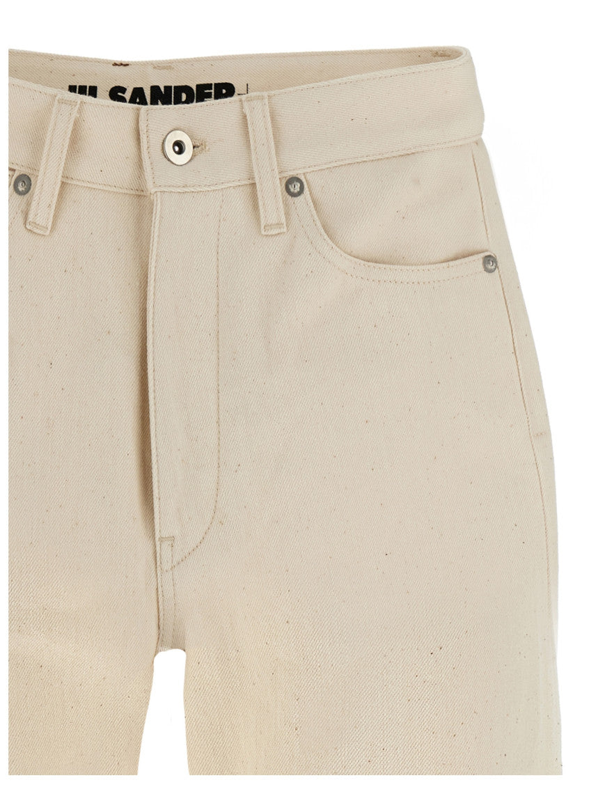 Beige Japanese denim jeans 3