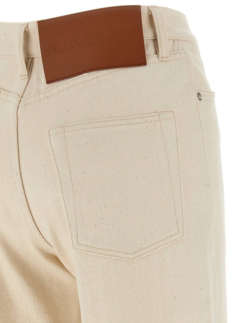 Beige Japanese denim jeans 4