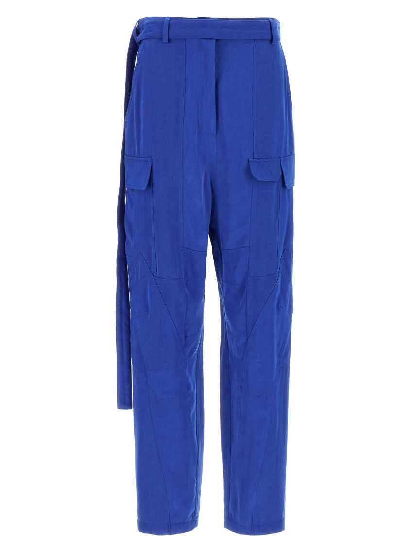 Blue Cargo pants 1