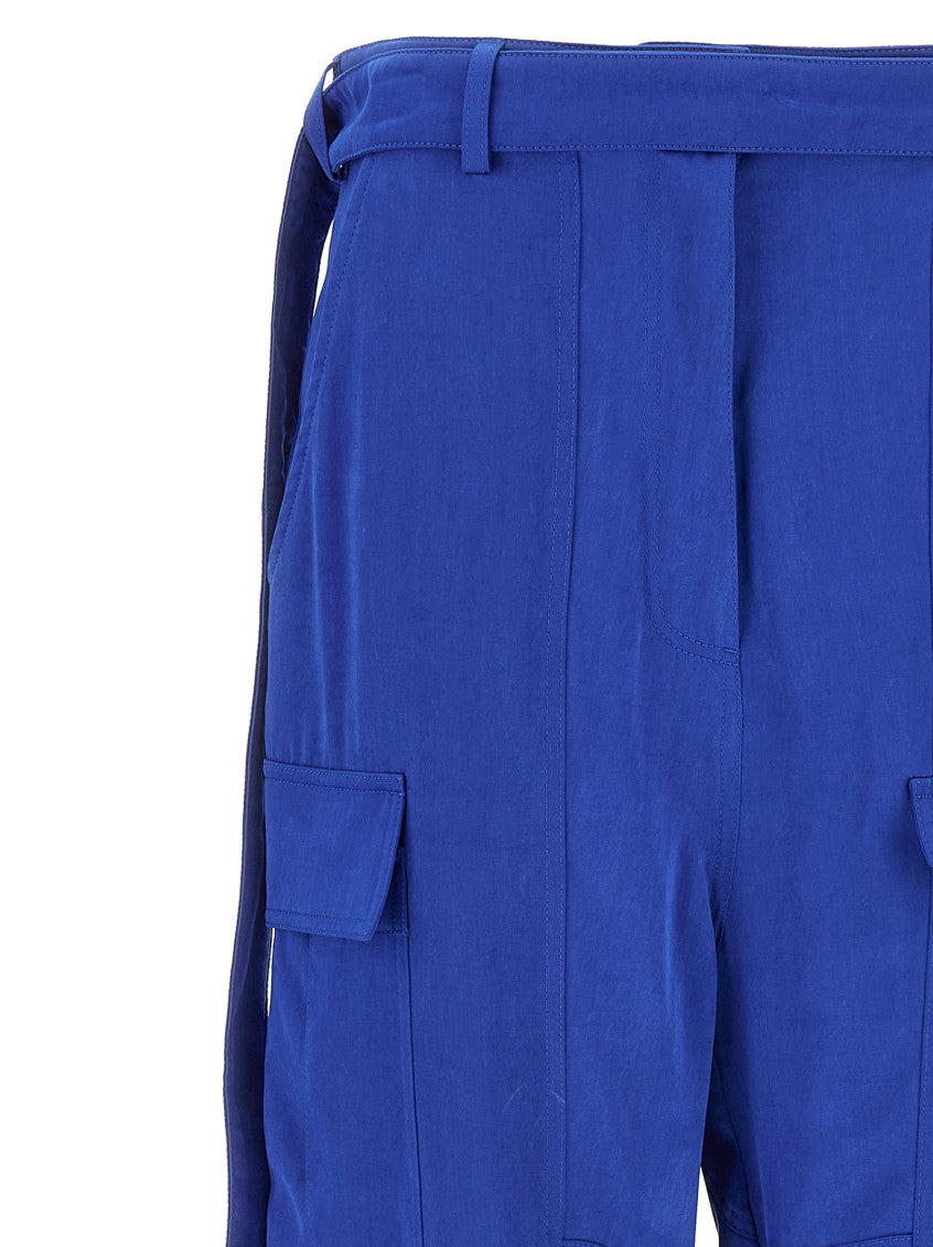 Blue Cargo pants 3