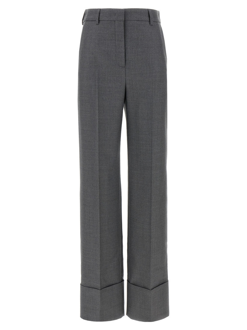 Grey Wool Pants 1