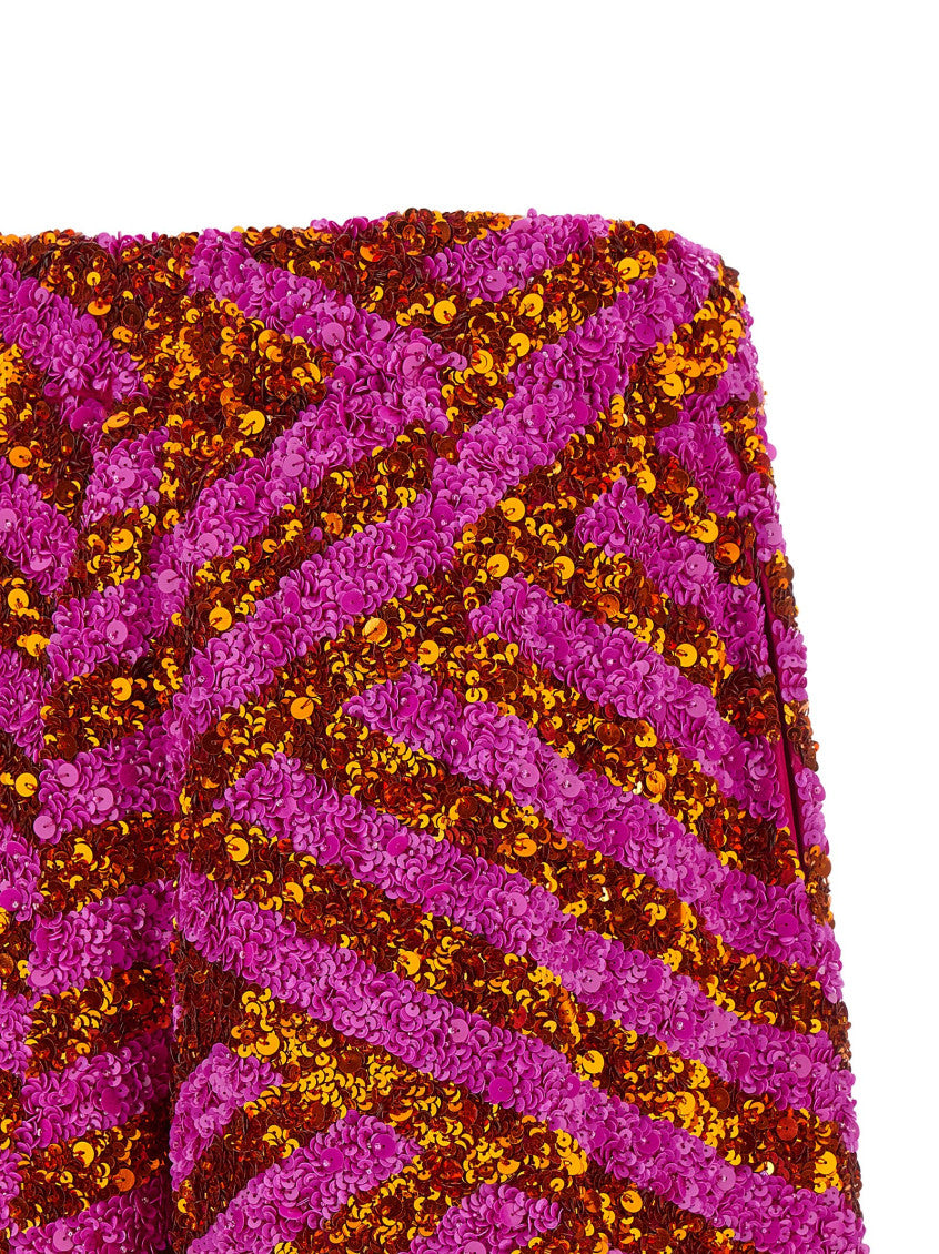 Multicolor 'Pomy Bis' Bermuda Shorts 4