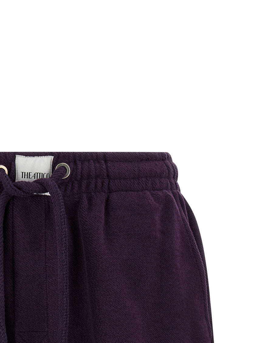 Purple American Cotton Shorts 3