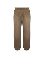 Beige Wide leg Cotton Trouser 1