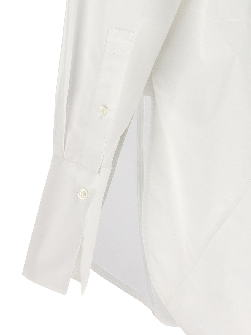 White Puzzle Fold Shirt 4