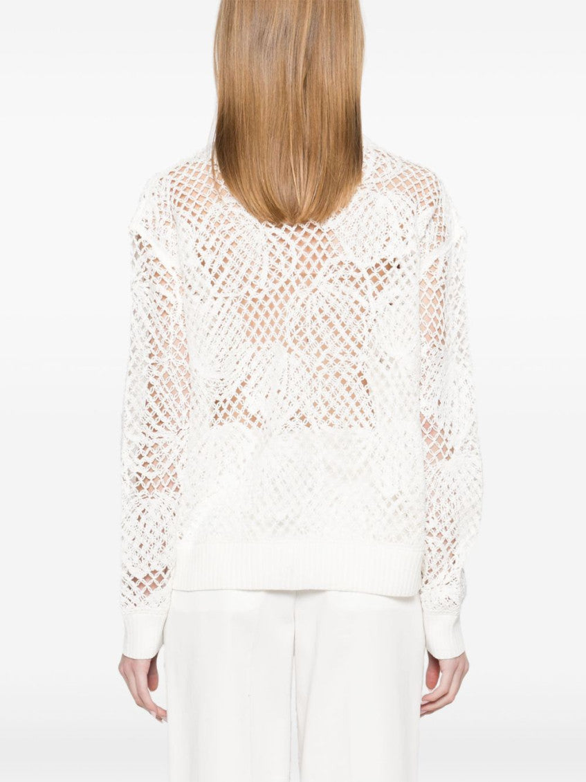 White Embroidered cotton top 3