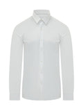 White Regular Solid Shirt 1
