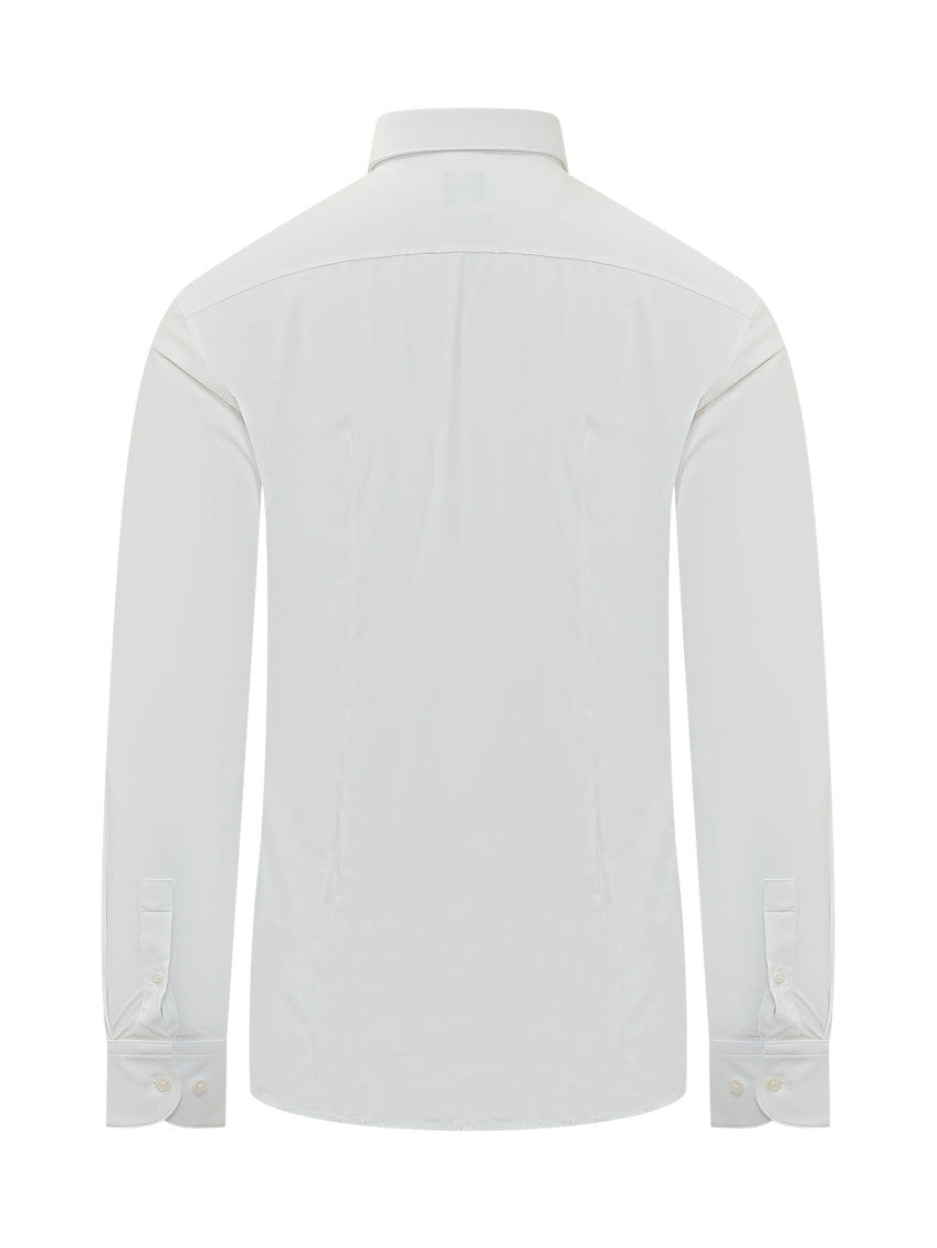 White Regular Solid Shirt 2