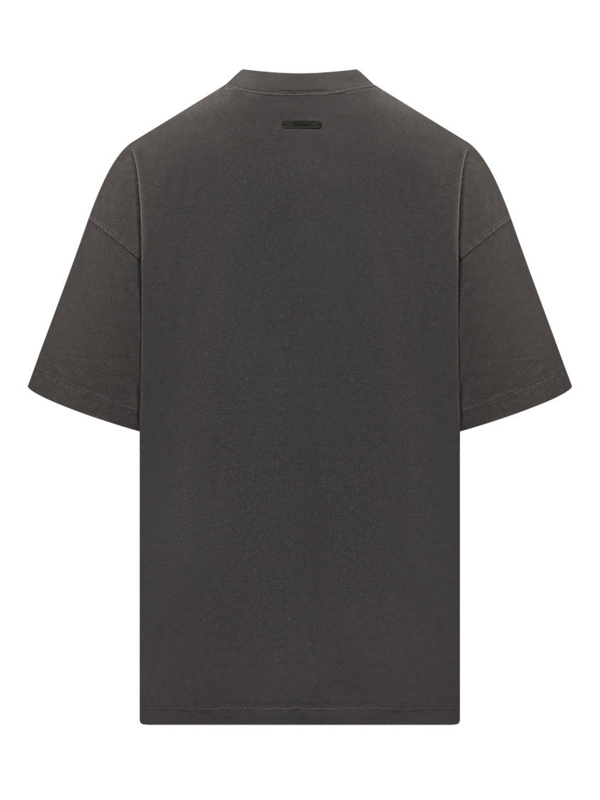 Black Crew Neck T-Shirt 2