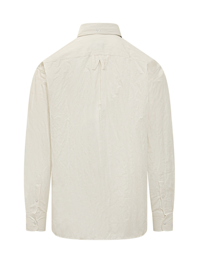 Off White Relaxed Solid Shirt 3