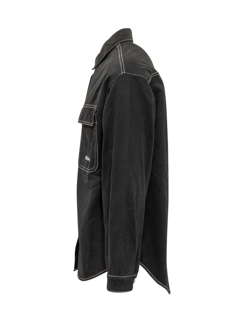 Black Regular Solid Shirt 2