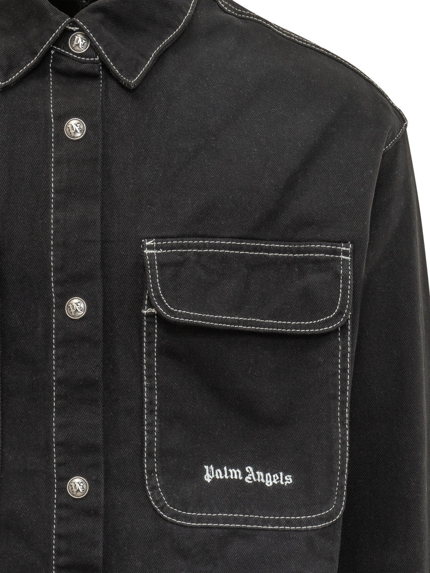 Black Regular Solid Shirt 3