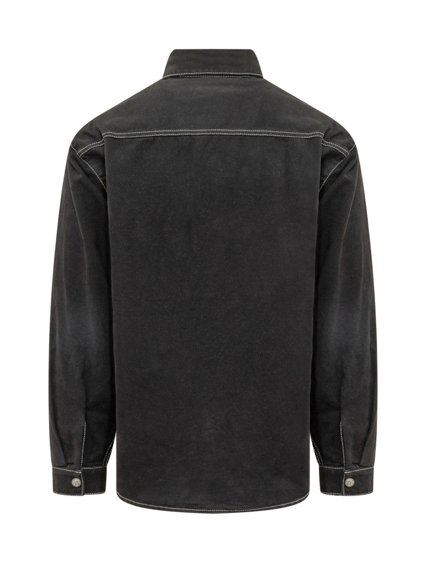 Black Regular Solid Shirt 4