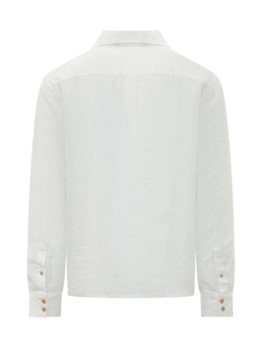 White Regular Solid Shirt 3
