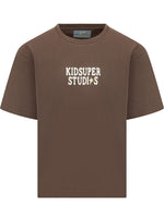 Dark Brown Crew Neck T-Shirt 1