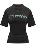 Black Logo Crew Neck T-Shirt 1