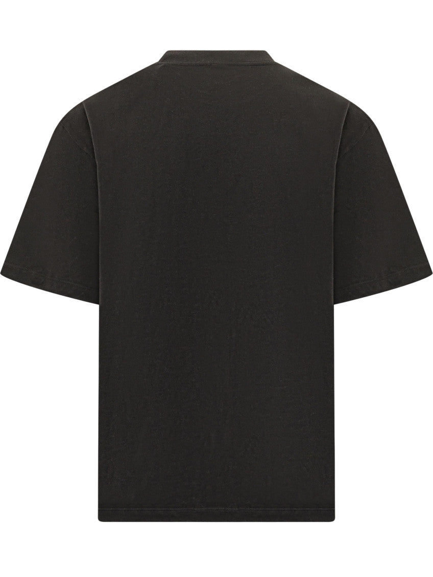 Black Logo Crew Neck T-Shirt 2