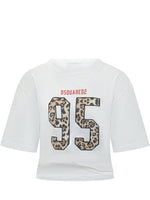 White Graphic Crew Neck T-Shirt 1