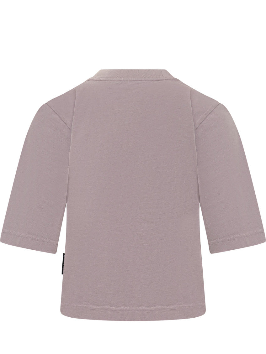 Purple Logo Crew Neck T-Shirt 2