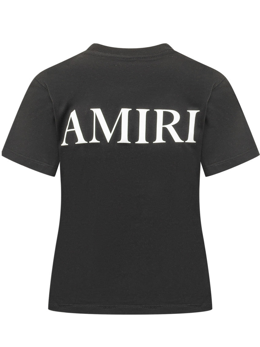 Black Logo Crew Neck T-Shirt 2