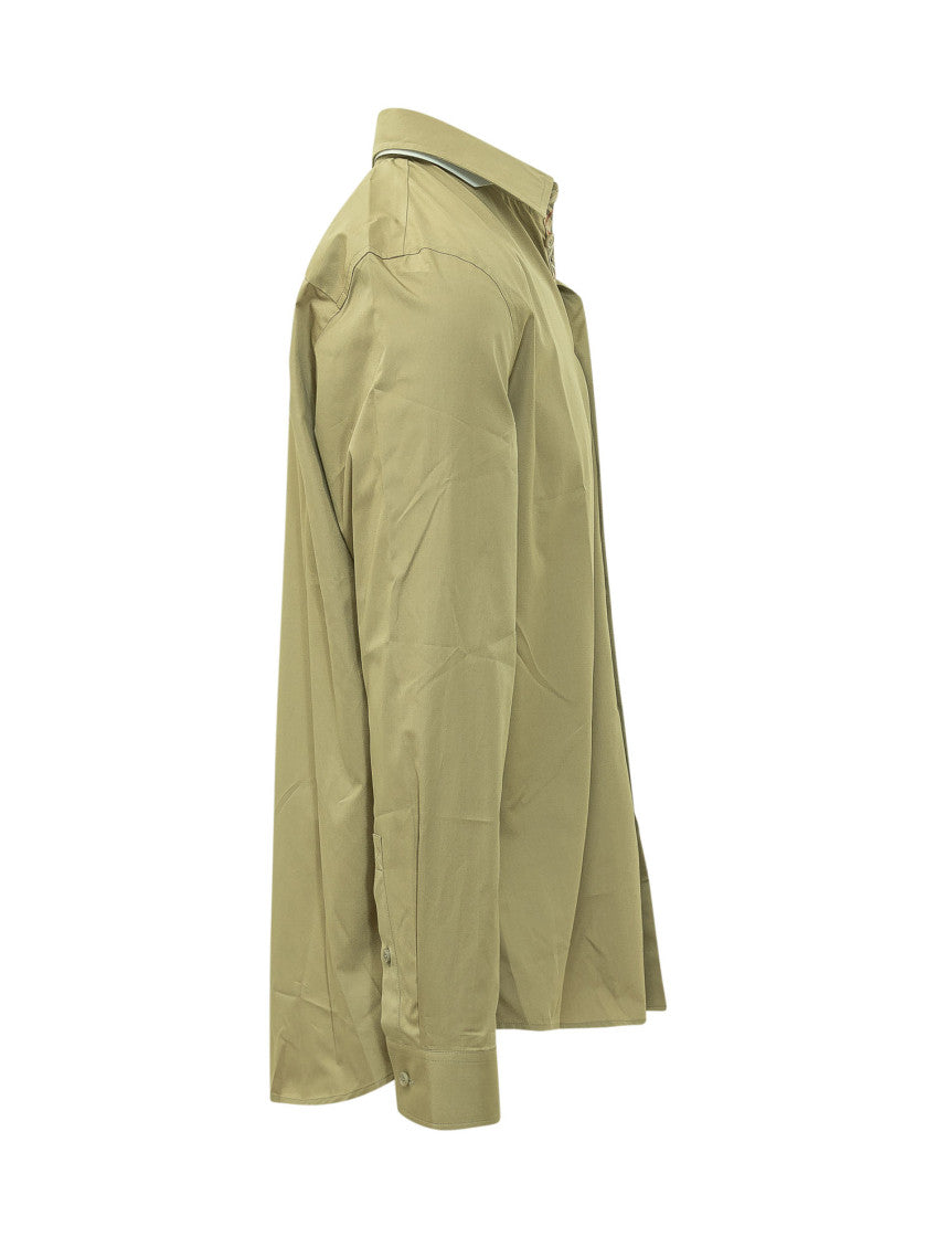 Green Regular Solid Shirt 2