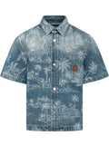 Blue Regular Printed Shirt 1