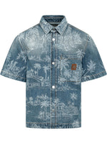 Blue Regular Printed Shirt 1