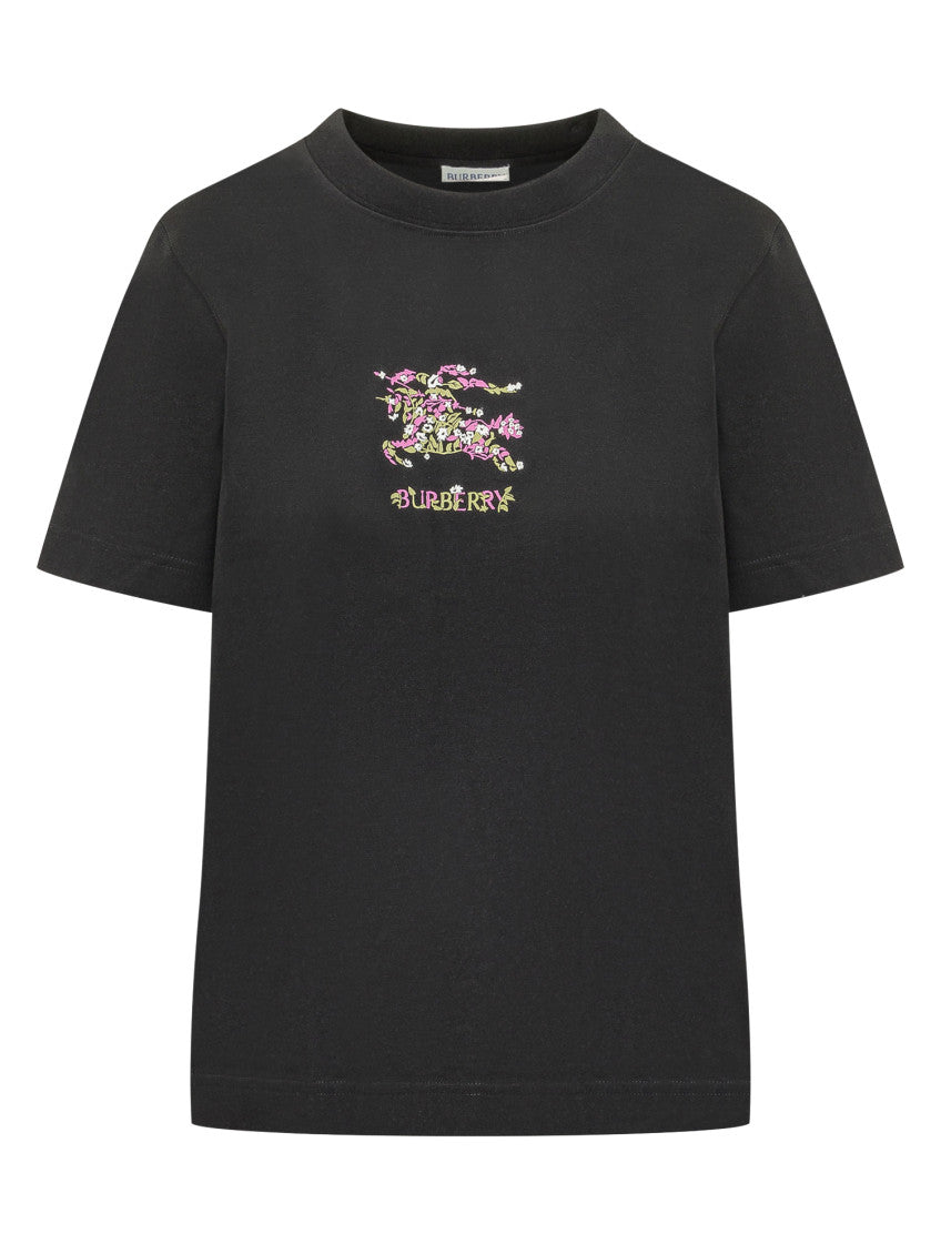 Black Graphic Crew Neck T-Shirt 1