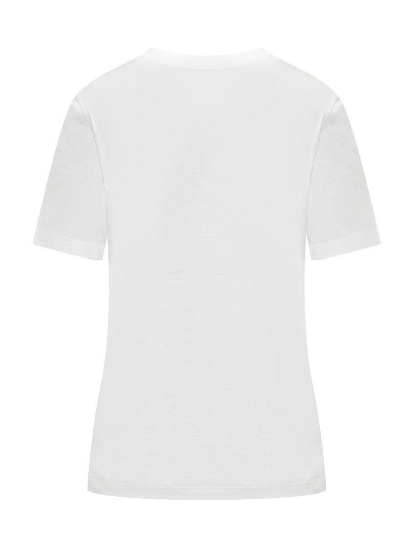 White Graphic Crew Neck T-Shirt 2
