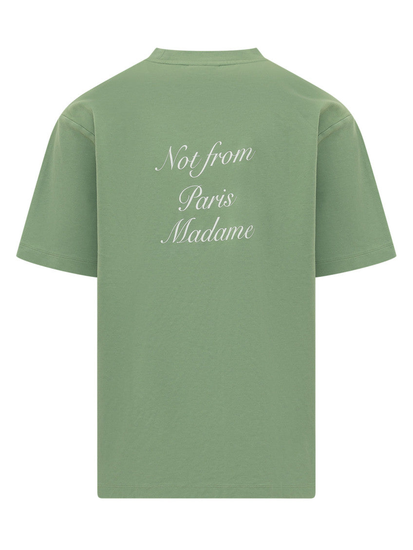 Green Graphic Crew Neck T-Shirt 2