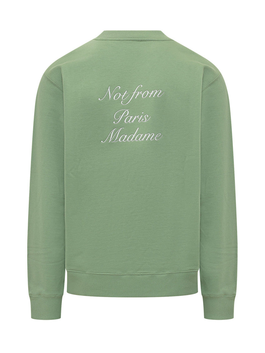 Green Crew Neck Sweatshirt 3