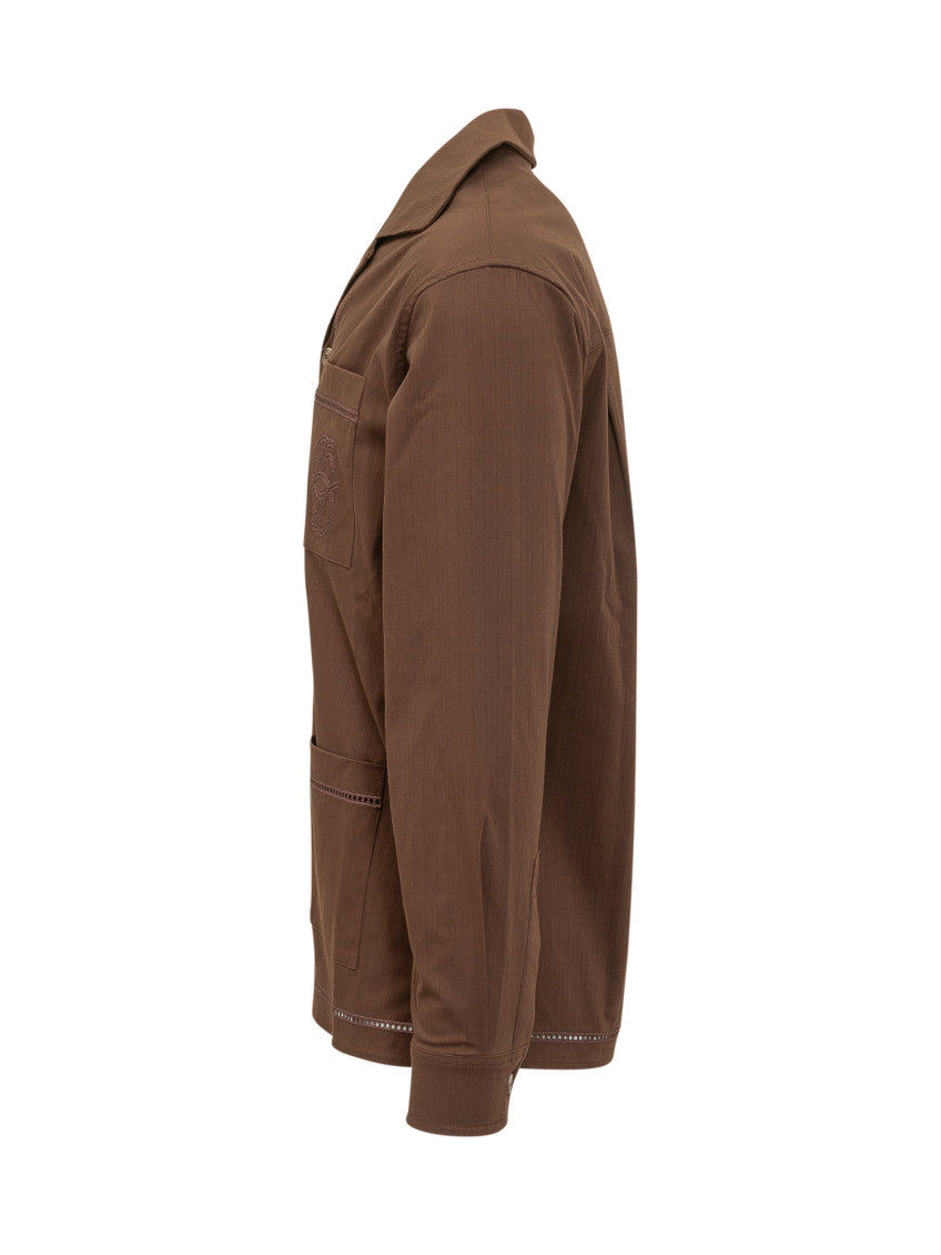 Brown Regular Solid Shirt 2