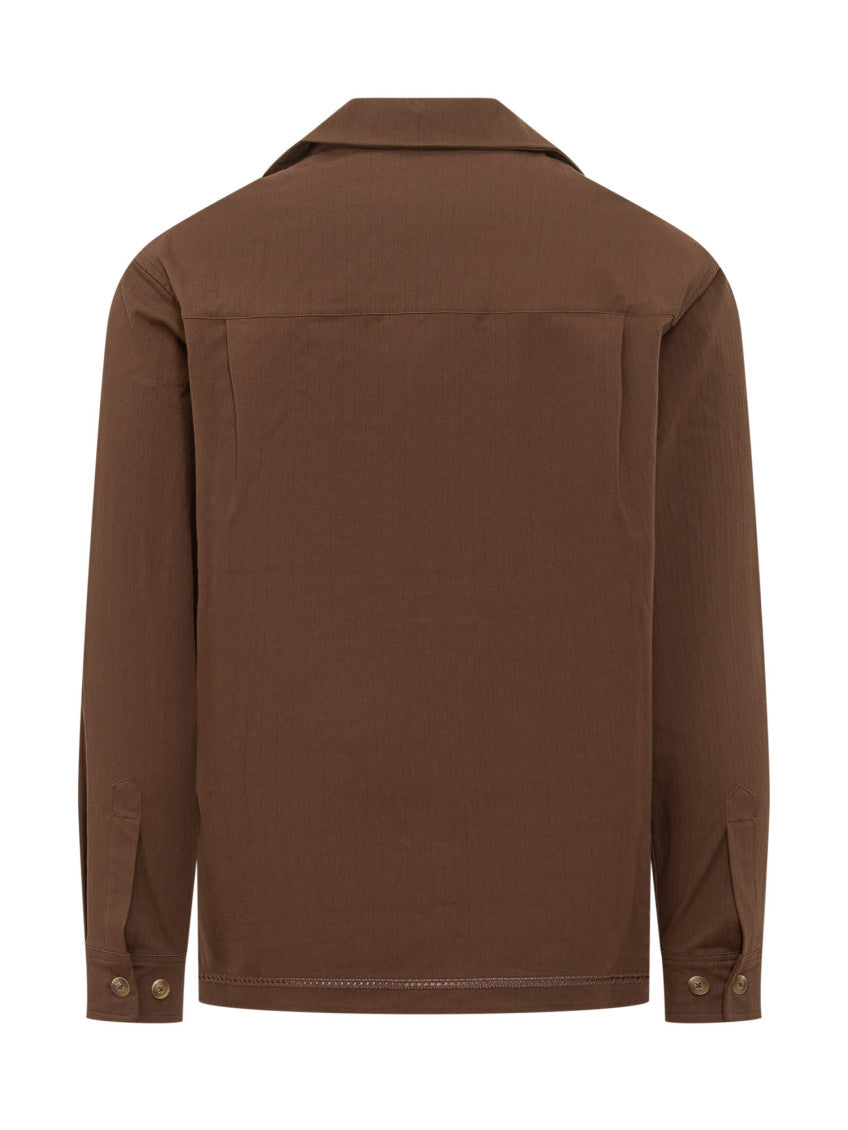 Brown Regular Solid Shirt 4