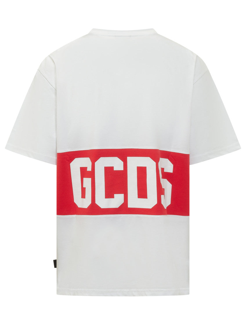 White Crew Neck T-Shirt 2