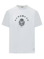 White Graphic Crew Neck T-Shirt 1
