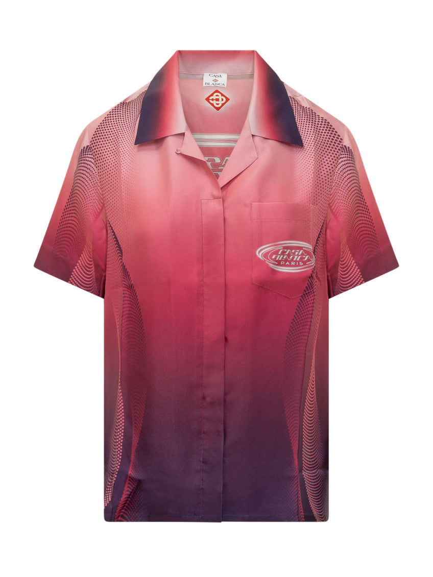 Pink Regular Printed Shirt 1