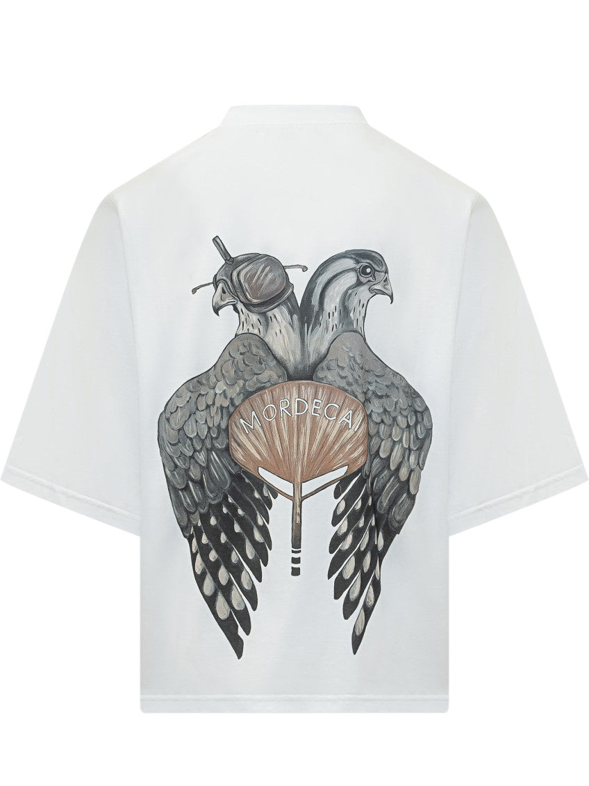 White Crew Neck T-Shirt 2