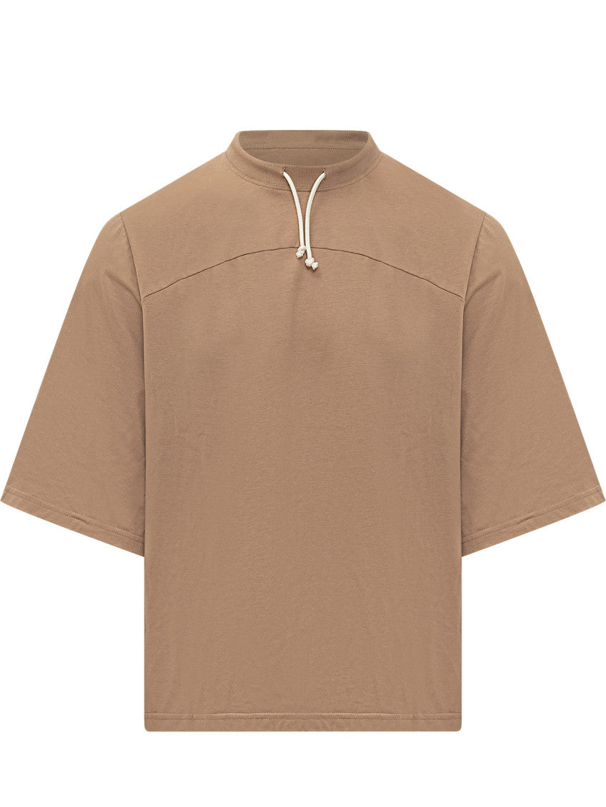 Brown Round Neck T-Shirt 1