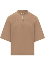 Brown Round Neck T-Shirt 1