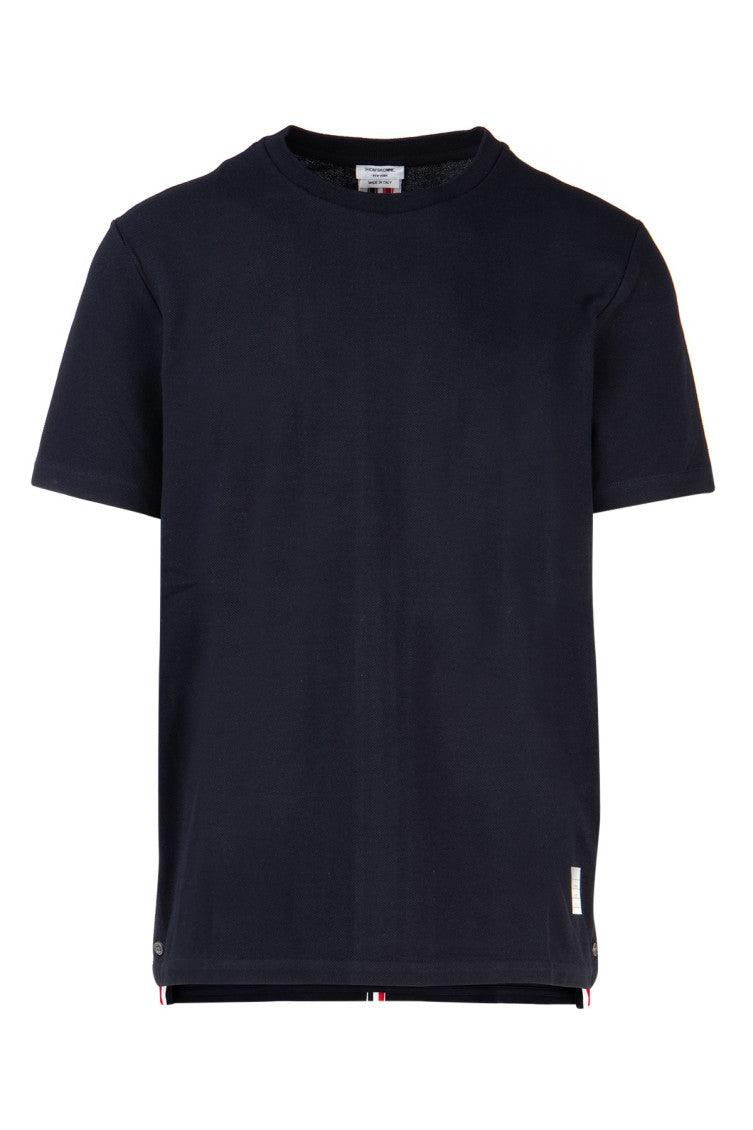 Blue Striped cotton T-Shirt 1