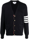 Navy Blue Cotton Cardigan 1