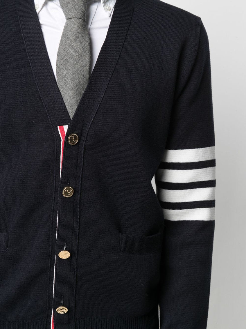 Navy Blue Cotton Cardigan 5