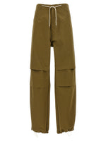 Green Wide Leg Trousers 1