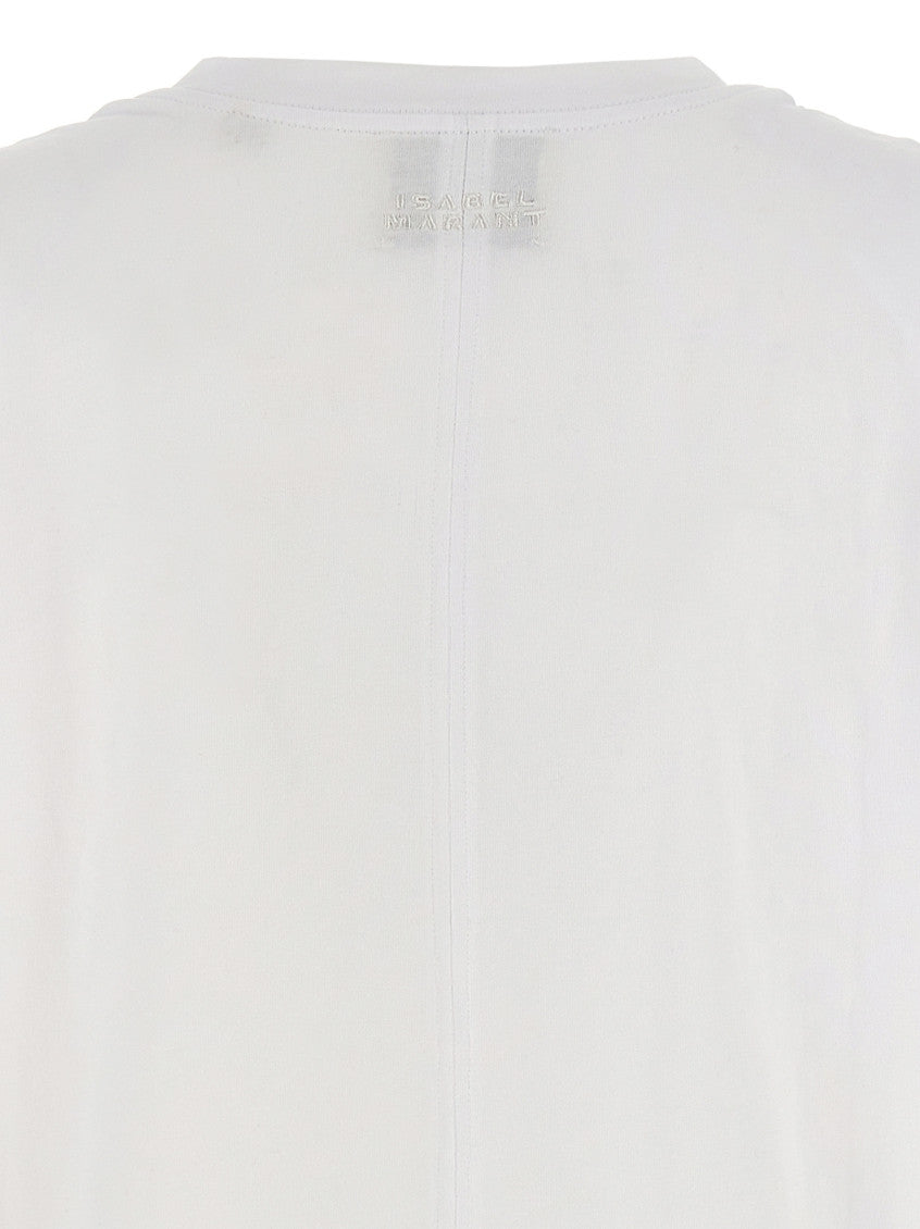White Crew Neck T-shirt 4