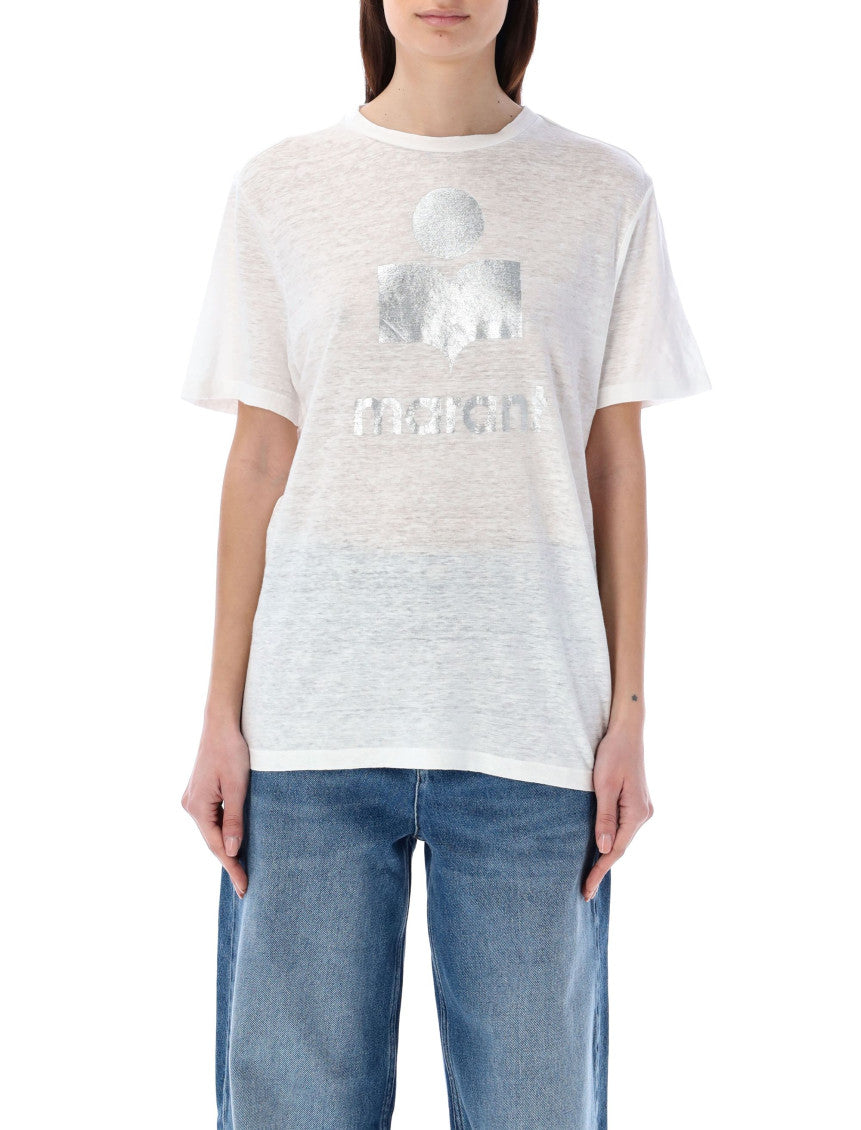 White Linen Zewel T-shirt 1