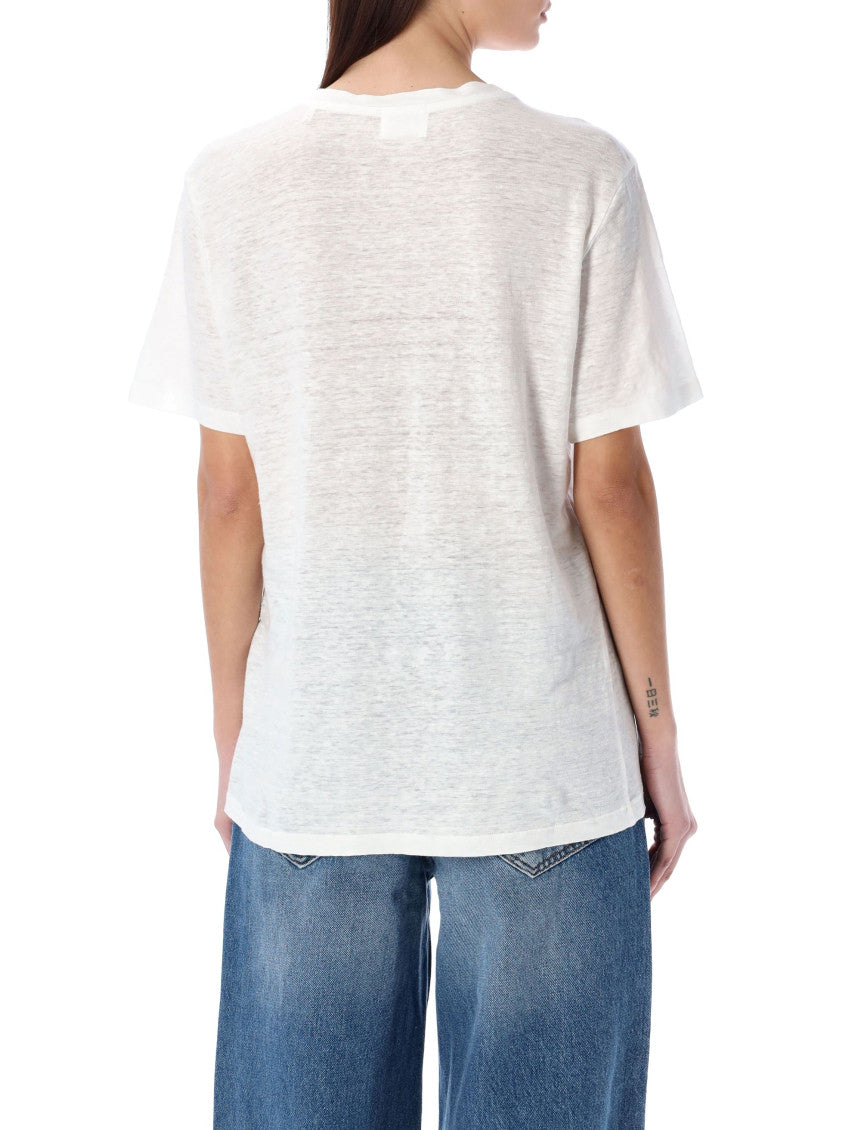 White Linen Zewel T-shirt 2