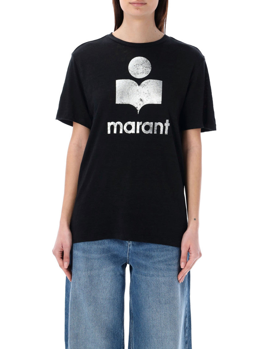 Black Linen Zewel T-shirt 1