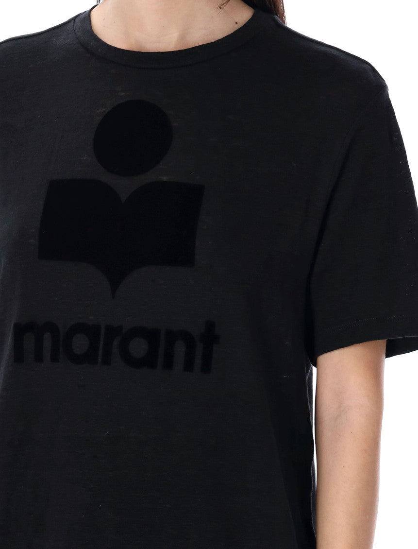 Black Linen Zewel T-shirt 3