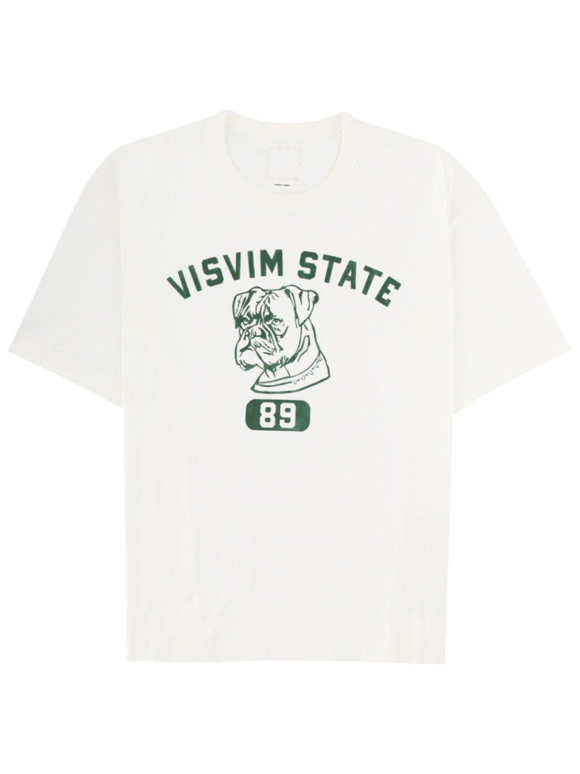 White Crew Neck T-Shirts 1